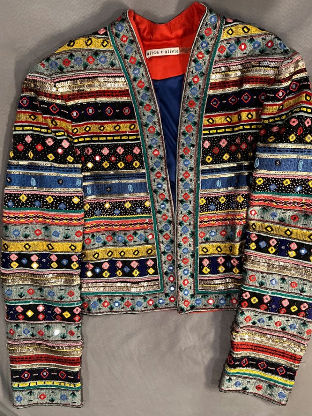 alice + olivia Women's Multi Jacket